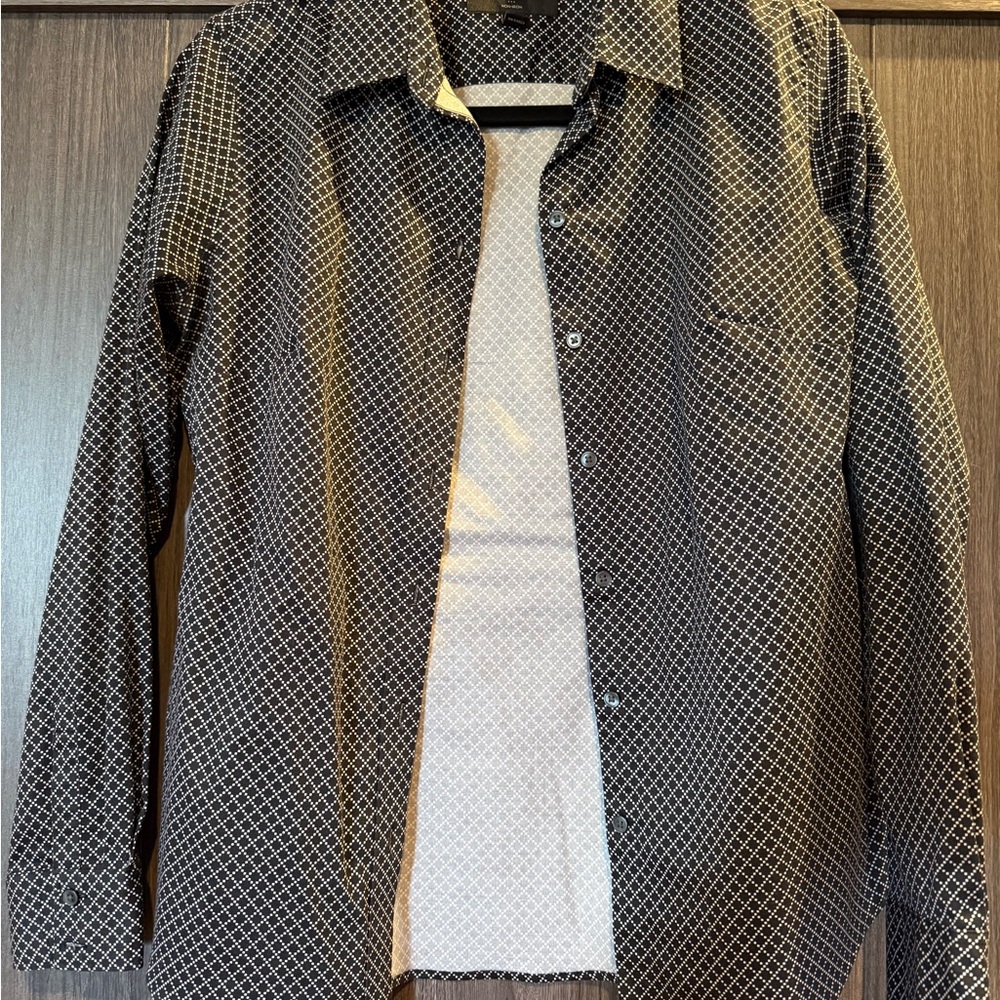 Banana Republic Non Iron Patterned Blouse